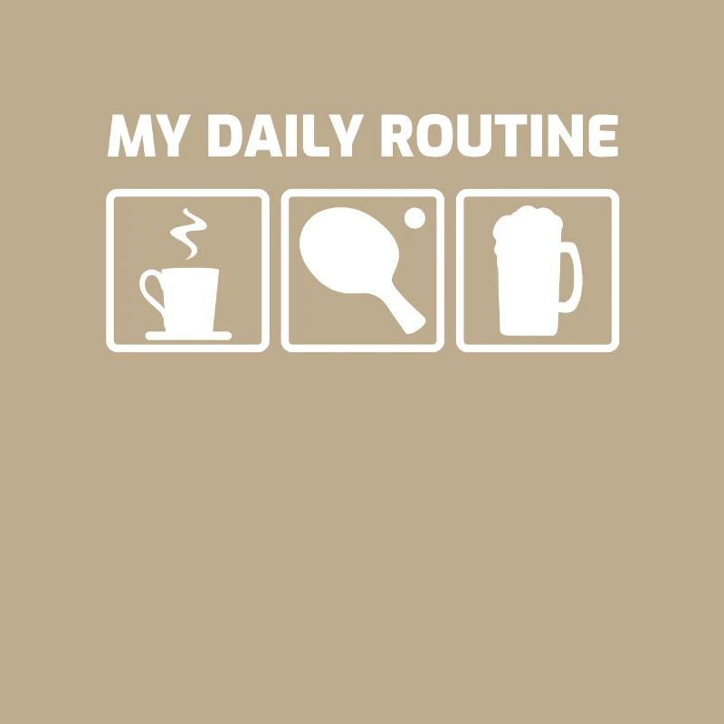 Table tennis routine