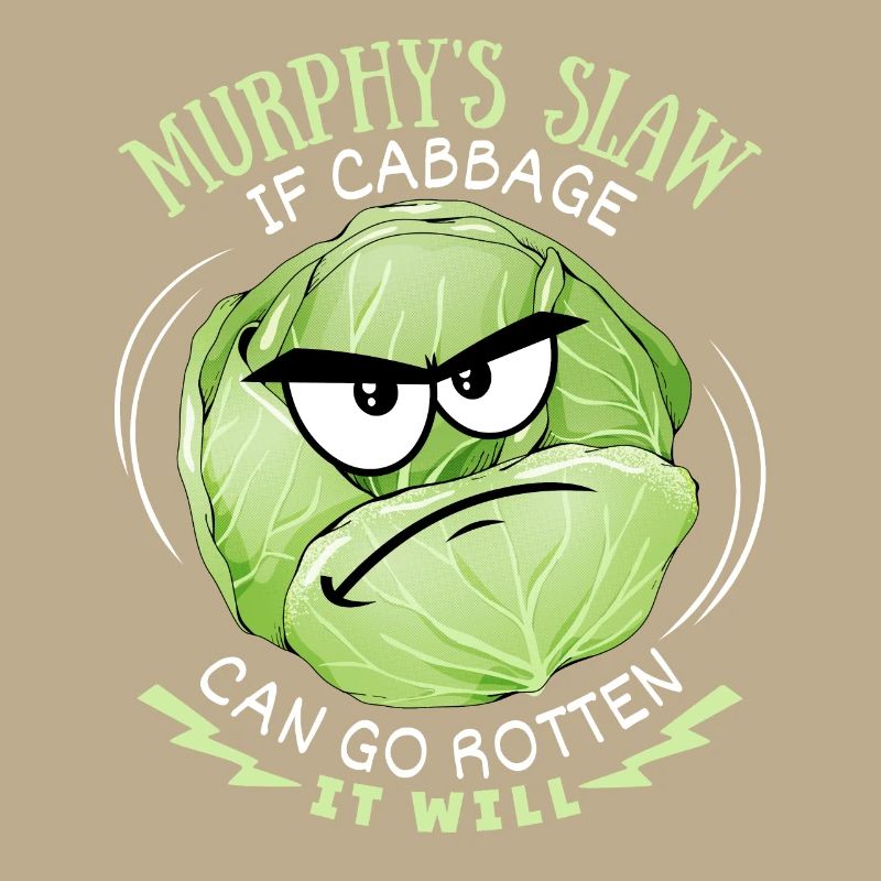 Cabbage, funny saying, Murphy's Slaw, comic