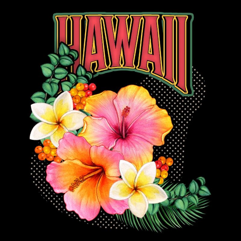 Hawaii, aloha hawaïen, fleur d’hibiscus