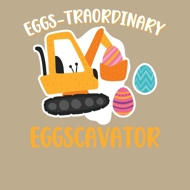 Oeufs-traordinary Eggscavator Construction Excavatrices Excavatrices