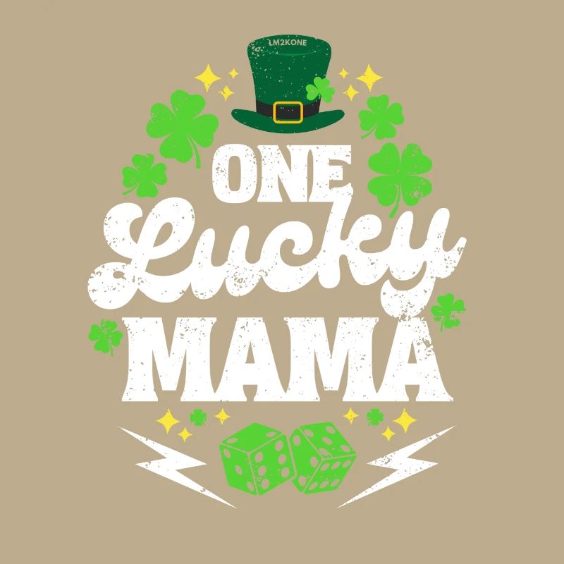 Saint Patrick Eine glückliche Mama