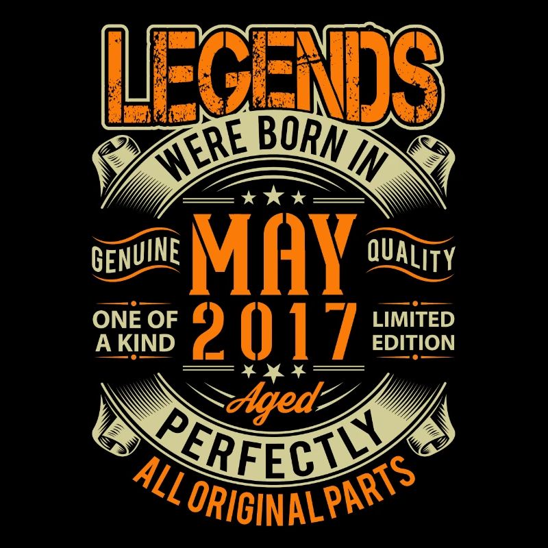 2017 mai Légende de l’anniversaire