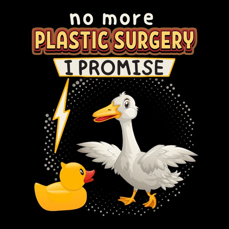 Comic Ente, Gummiente, lustiger Spruch