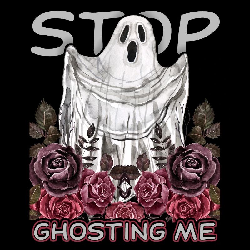 Unheimlicher Geist Gespenst Gothic lustiger Spruch