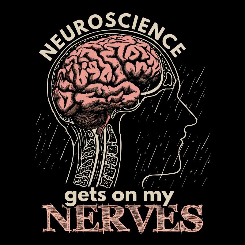Neurowissenschaft, Gehirnchirurg, lustiger Spruch