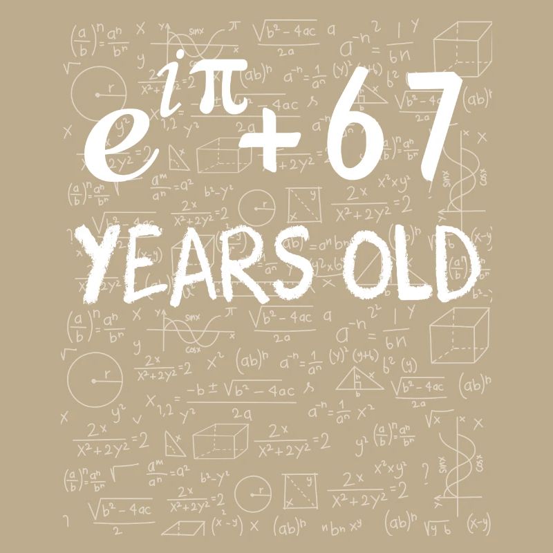 66th Birthday 66 Years Euler Identity Math Gift
