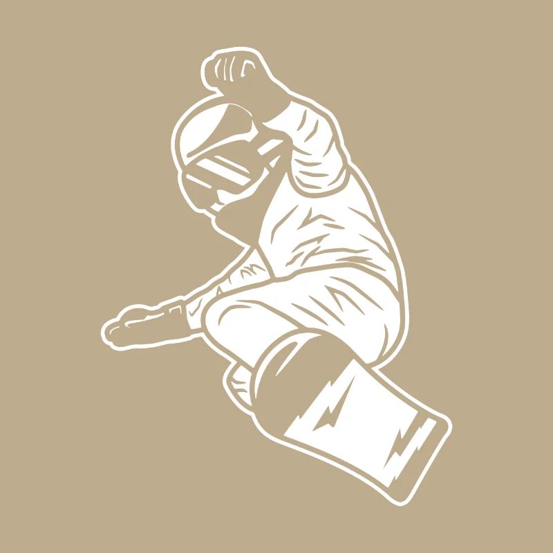 Snowboard Junge