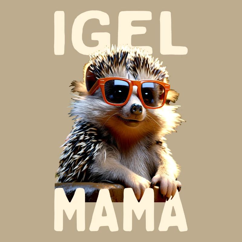 Igel Mama Mom Igelfrau Muttertag Igelmama Igel Mum