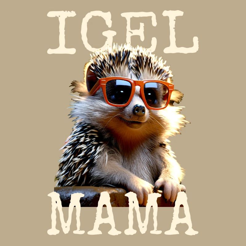 Igel Mama Mom Igelfrau Muttertag Igelmama Igel Mum