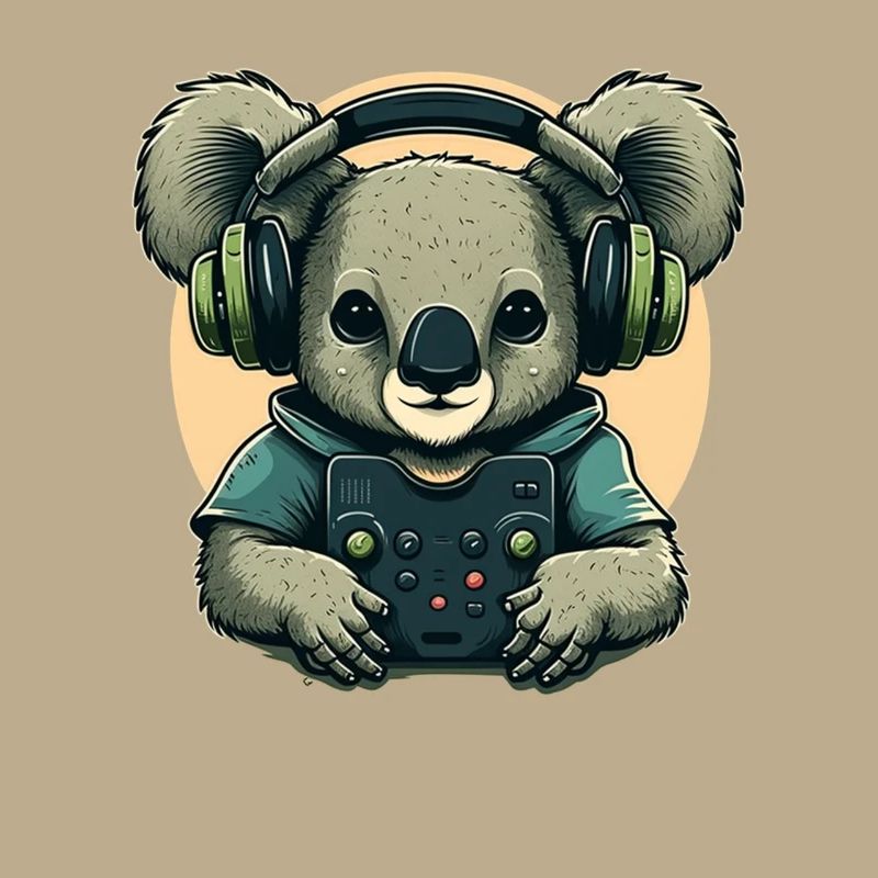 Koala ours avec Walkman