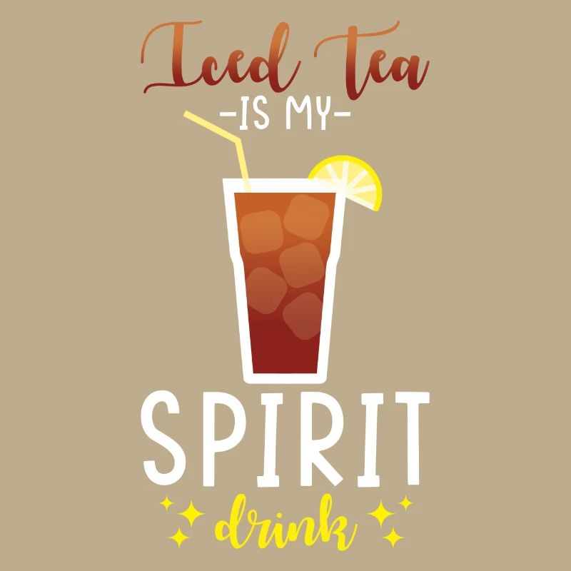 Iced Tea Drink Design Keep Calm and Iced Tea