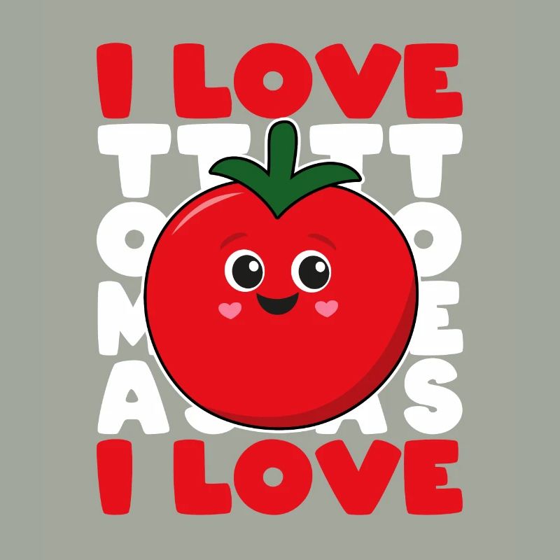 I Love Tomatoes Tomaten Tomate Garten Geschenk