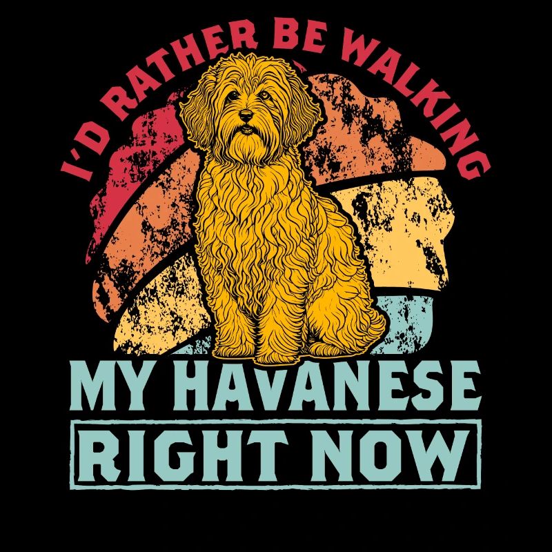 I'd rather be walking my Havanese right now