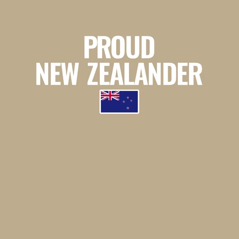 Fier drapeau néo-zélandais