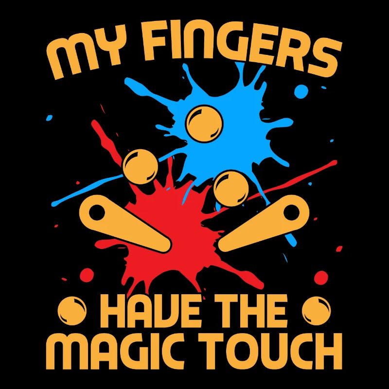 Mes doigts ont le flipper Magic Touch