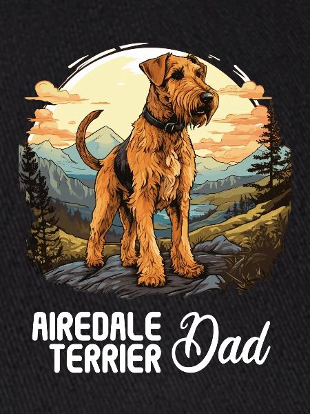Hund Airedale Terrier