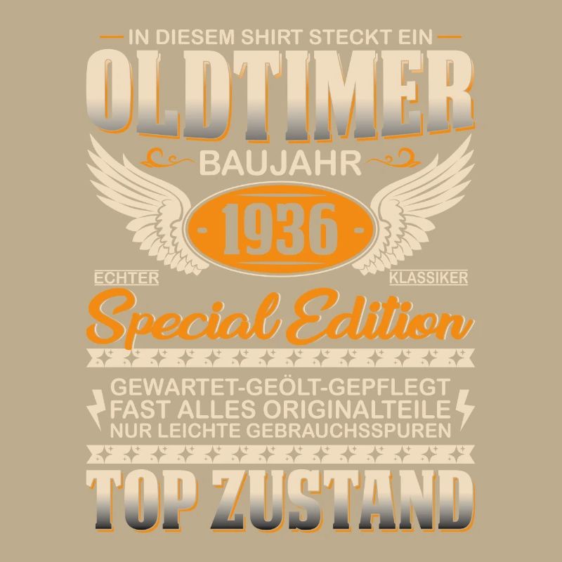1936 Oldtimer Geschenk
