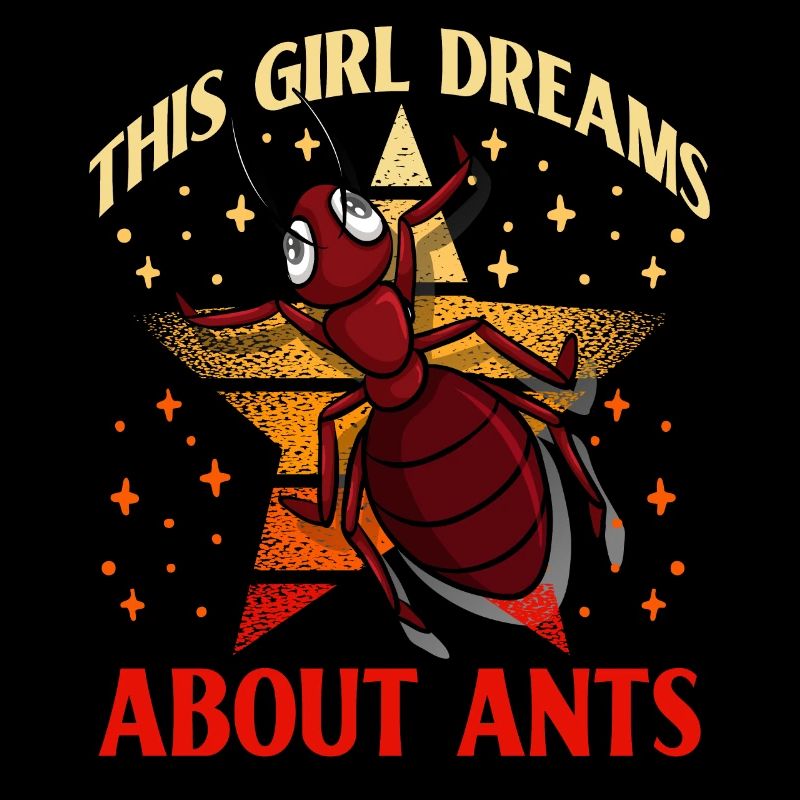 Cette fille rêve de fourmis