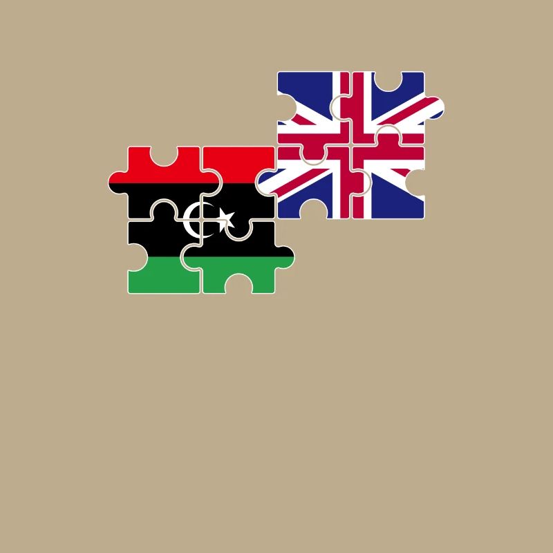 Libye Royaume-Uni Drapeau britannique libyen