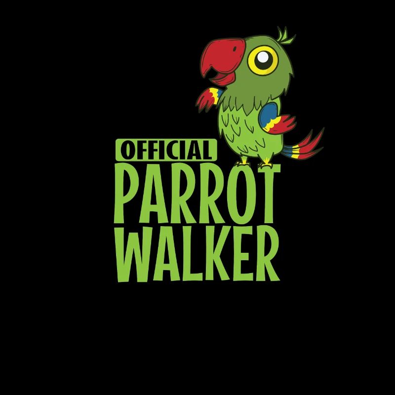 Official Parrot Walker Animal Tropics Bird