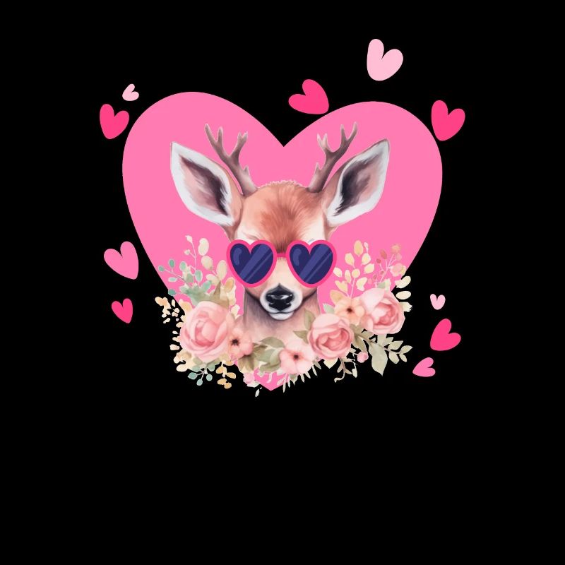La Saint-Valentin drôle de chasseur de cerfs amant