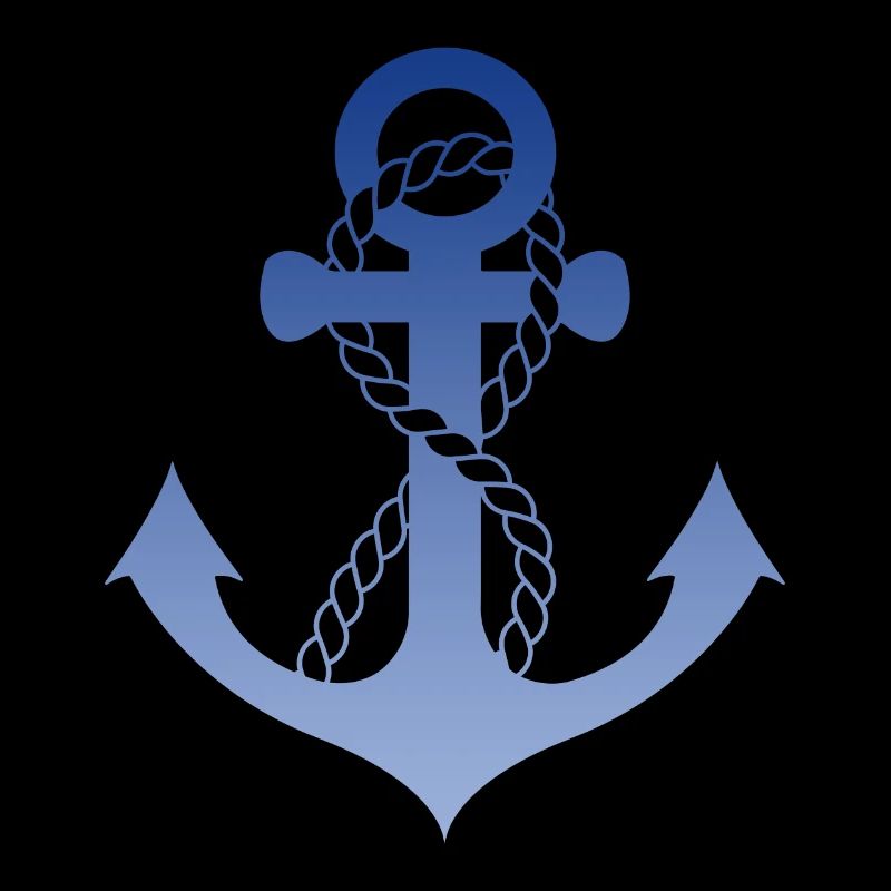 Blue Anchor, Maritime, Nautical, Sailor, Captain