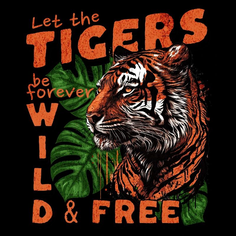 Que les tigres soient à jamais sauvages et libres