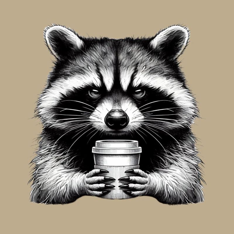 Grumpy Raccoon