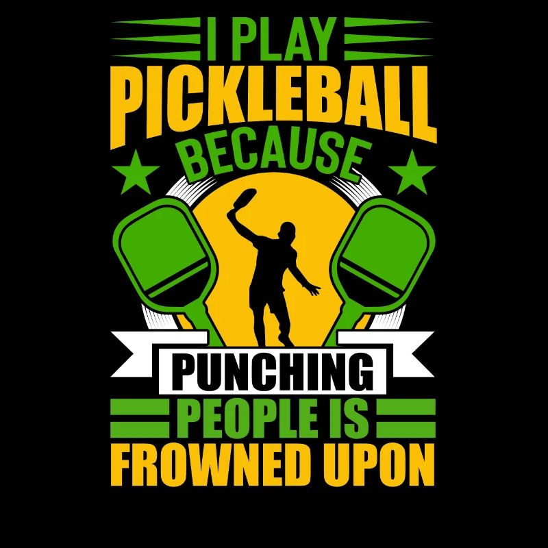 Je joue au pickleball parce que frapper les gens, c’est mal