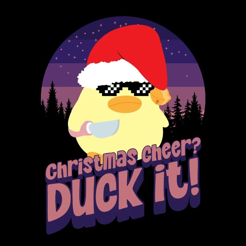 Noël Duck it - Ente mit Messer Duck with Knife