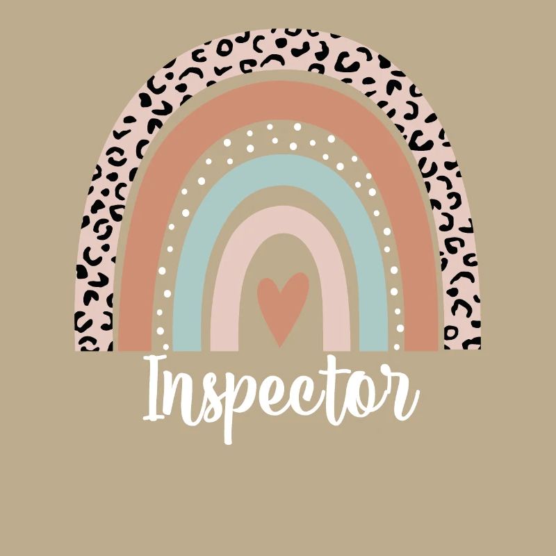 Inspector Rainbow Leopard Funny Inspector