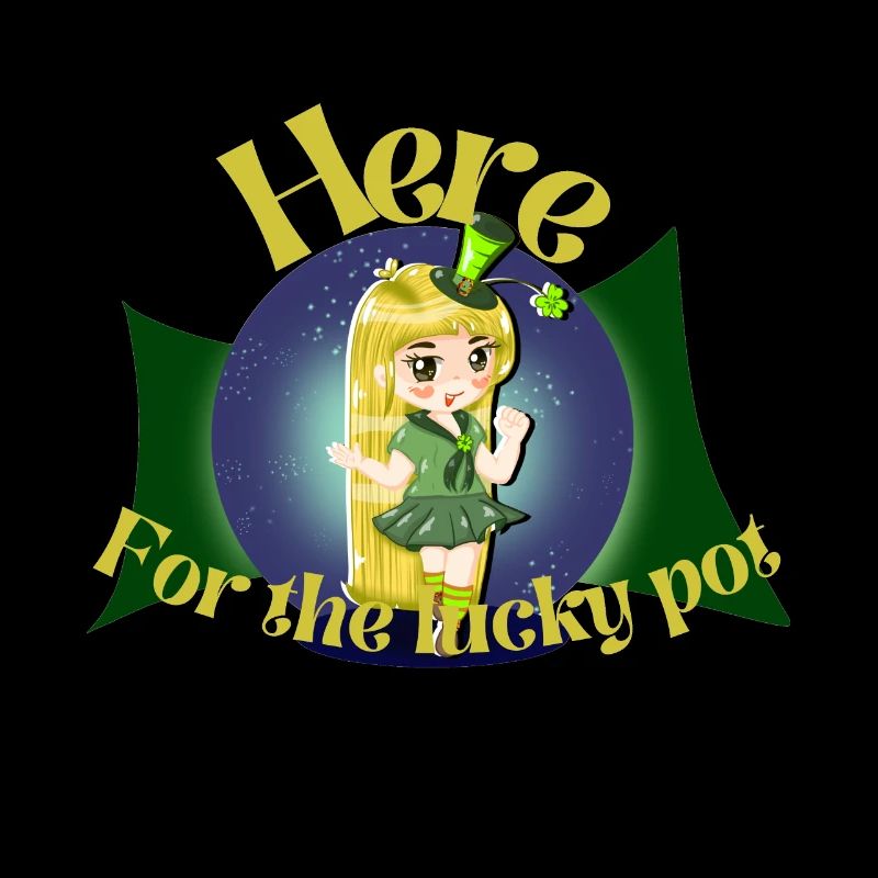 Here For The Lucky Pot