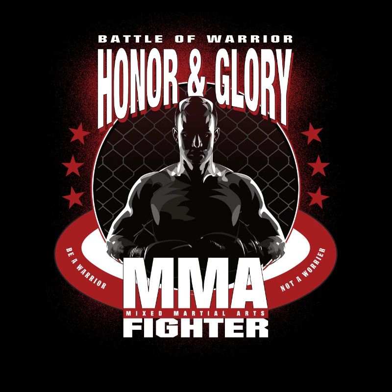 MMA Kämpfer Kampf Kampfsport Training Geschenk