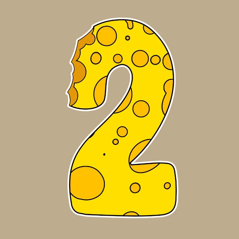 Number 2 - Two - Second