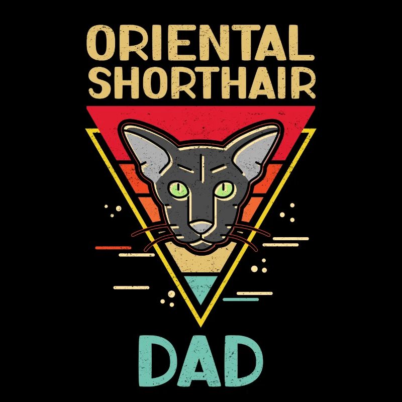 Orientalisch Kurzhaar Dad OKH Katze Geschenk