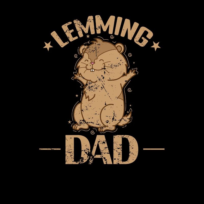 Lemming Dad Rodent Overconfidence