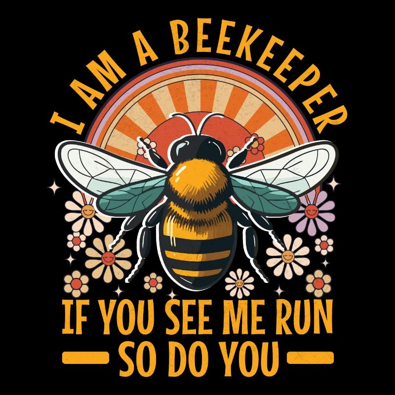 Funny Beekeeper Saying - Bee Swarm