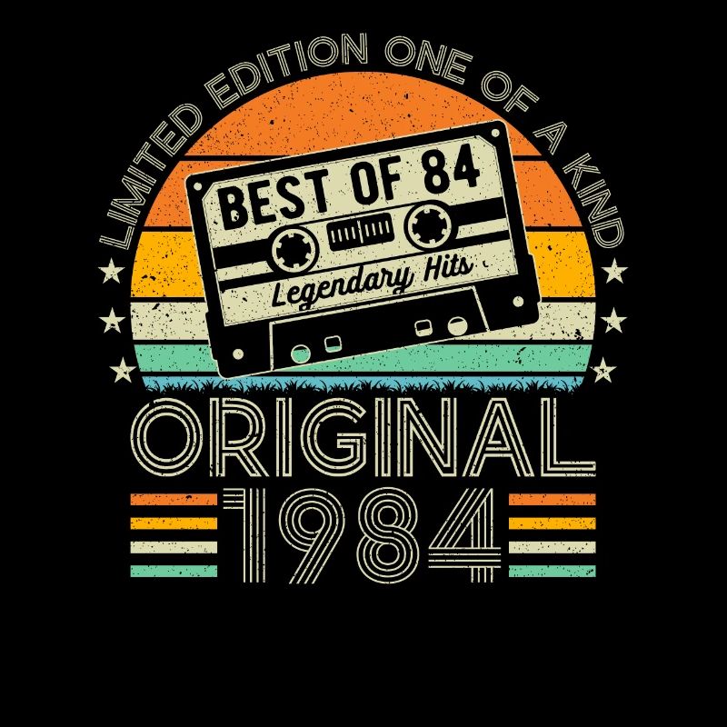 Vintage 1984 Geburtstagsgeschenk - 40 Jahre