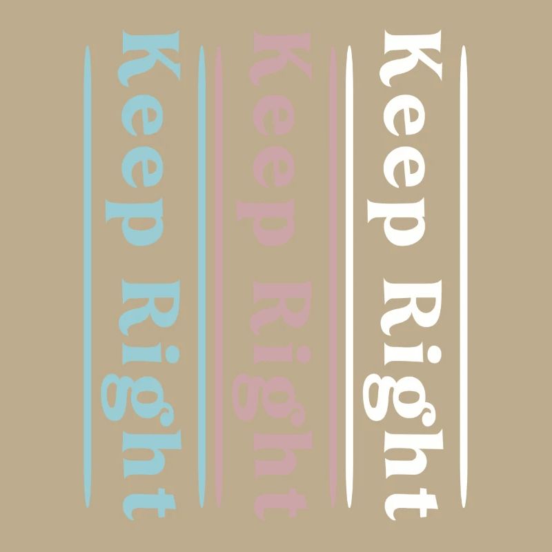 Stay right
