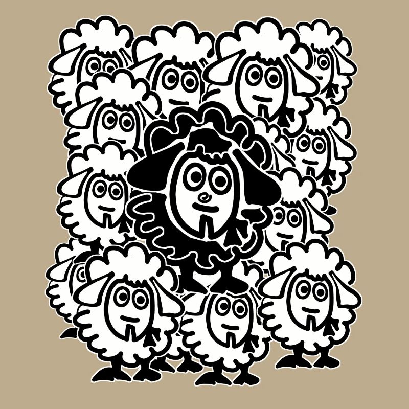 Beaucoup de moutons