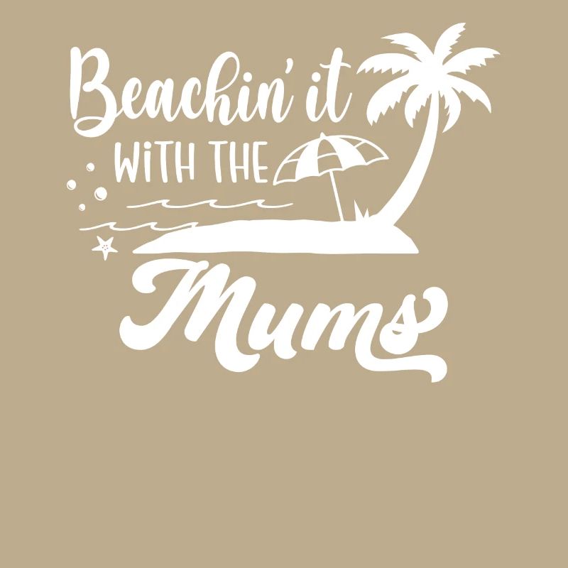 Vacances à la plage avec les mères le week-end
