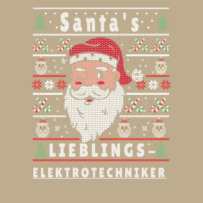 Ugly Christmas SANTA'S FAVORITE ELECTRICAL ENGINEER