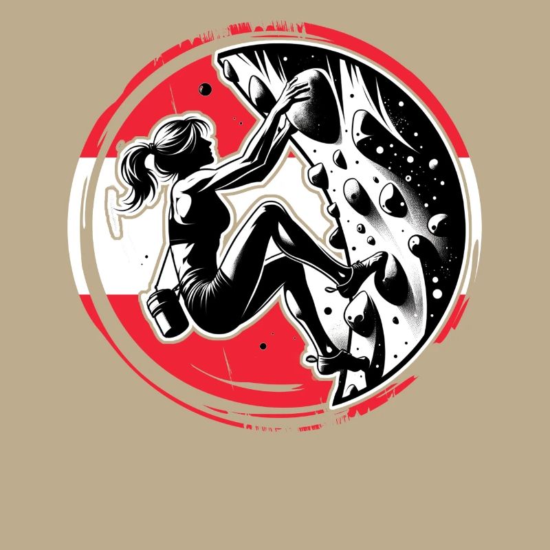 Austrian Climber – Distressed Boulderer Climbing