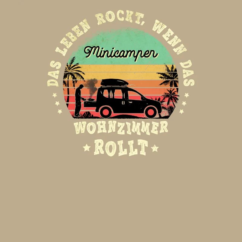 Minicamper Camping-Camper Microcamper Sprüche