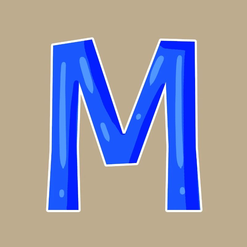 Lettre M - Lettre initiale M