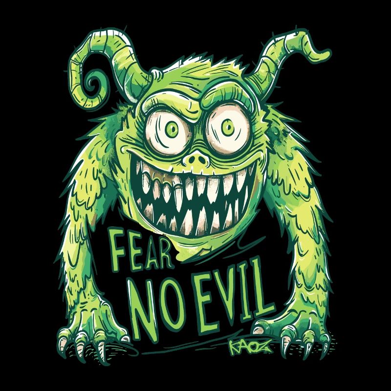 Fear No Evil: Funny Cartoon Monster