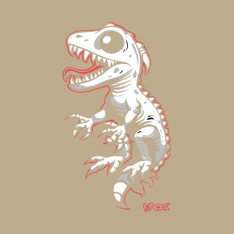 Funny Cool Gray White Lizard