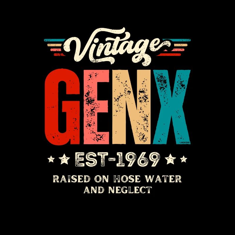 Gen X - Vintage-Retro-Stil