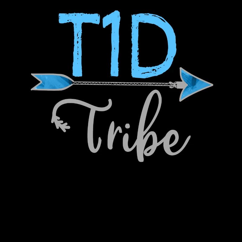T1D Tribe type 1 diabetes Awareness Blue Warrior
