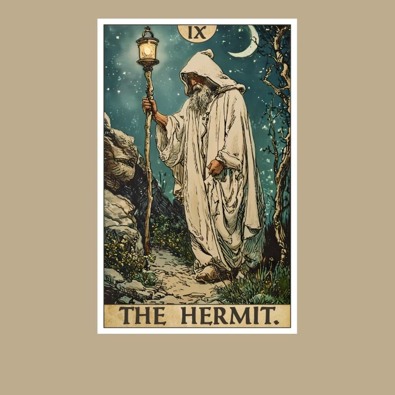 Tarotkarten Tarotkarte The Hermit Der Eremit